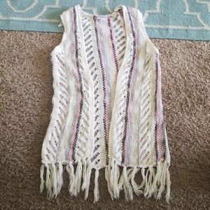 Girls Knitted Vest